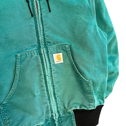 Vintage Carhartt ‘JR441’ Teal Active Jacket