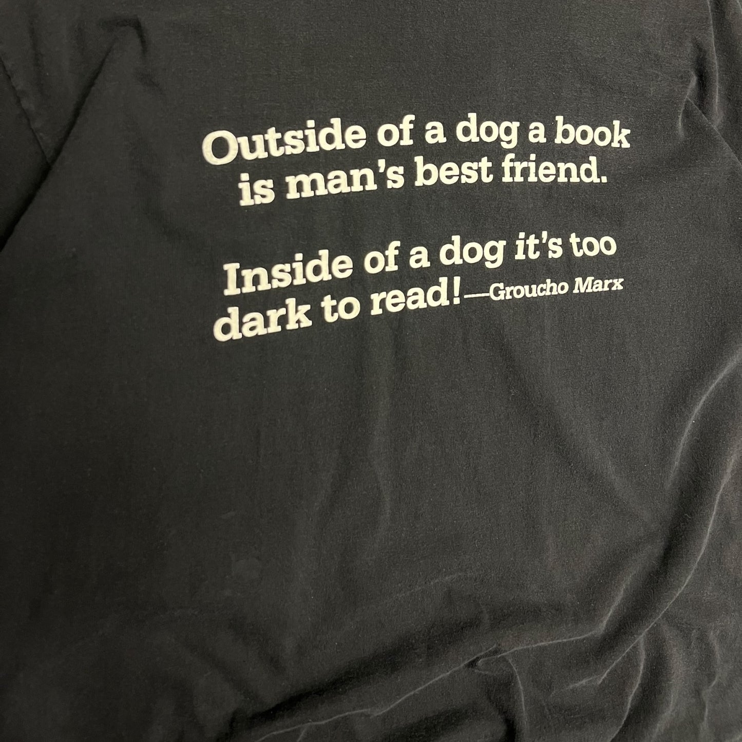 Vintage Groucho Marx Comedy Quote Tee