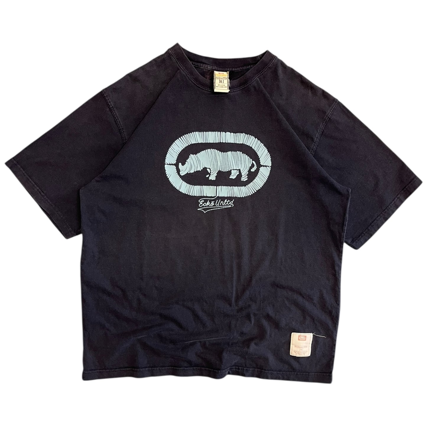 Y2K Ecko Unltd Blue String Rhino Tee