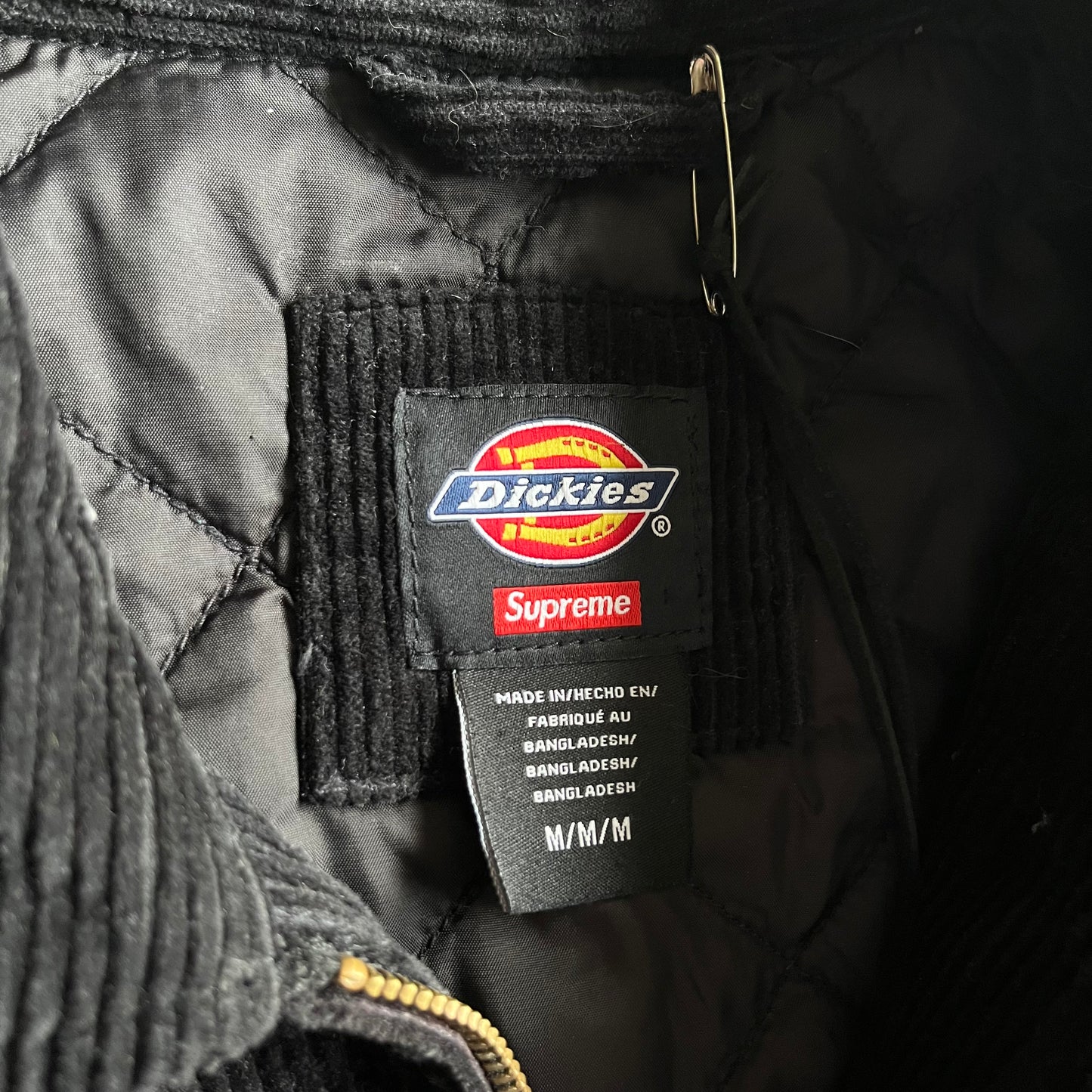 Supreme x Dickies FW22 Corduroy Work Jacket