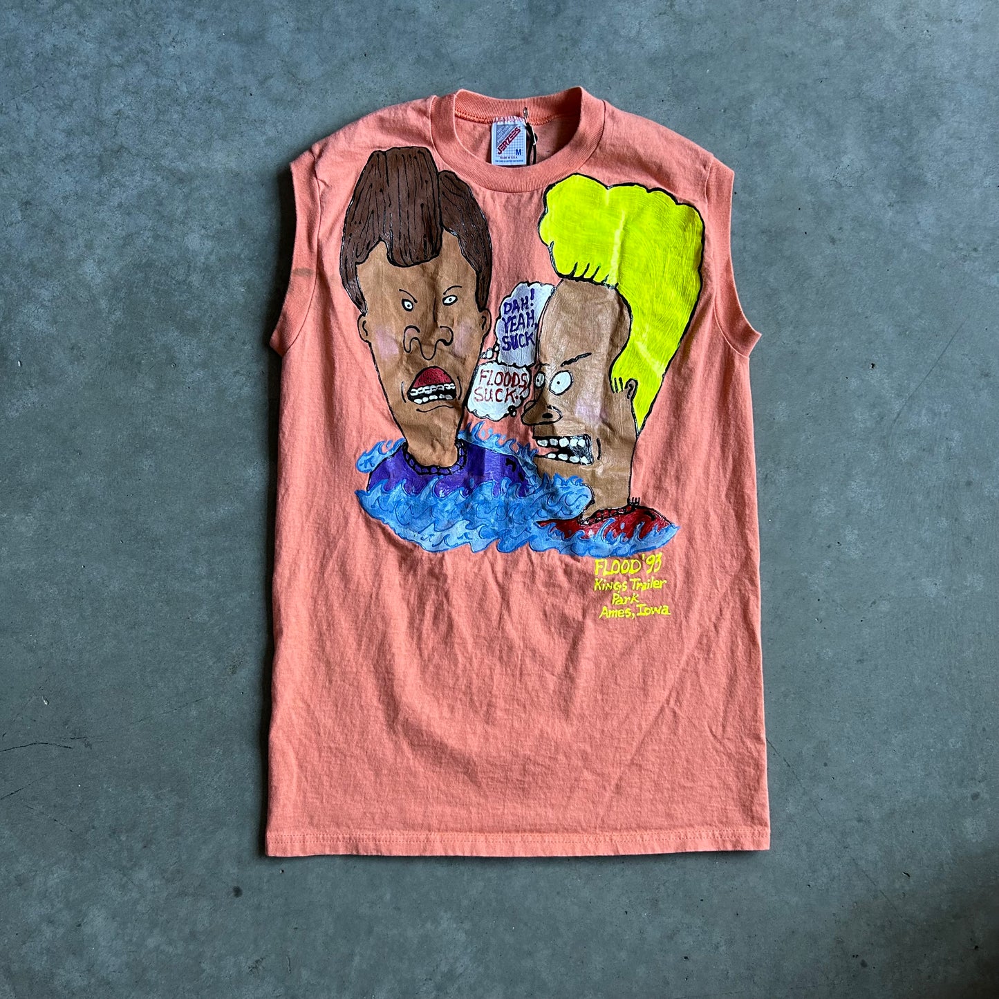 Vintage Beavus & Butthead Flood Of ‘93 Tee