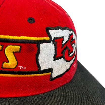 Vintage Drew Pearson Kansas City Chiefs Swirl Pinwheel SnapBack