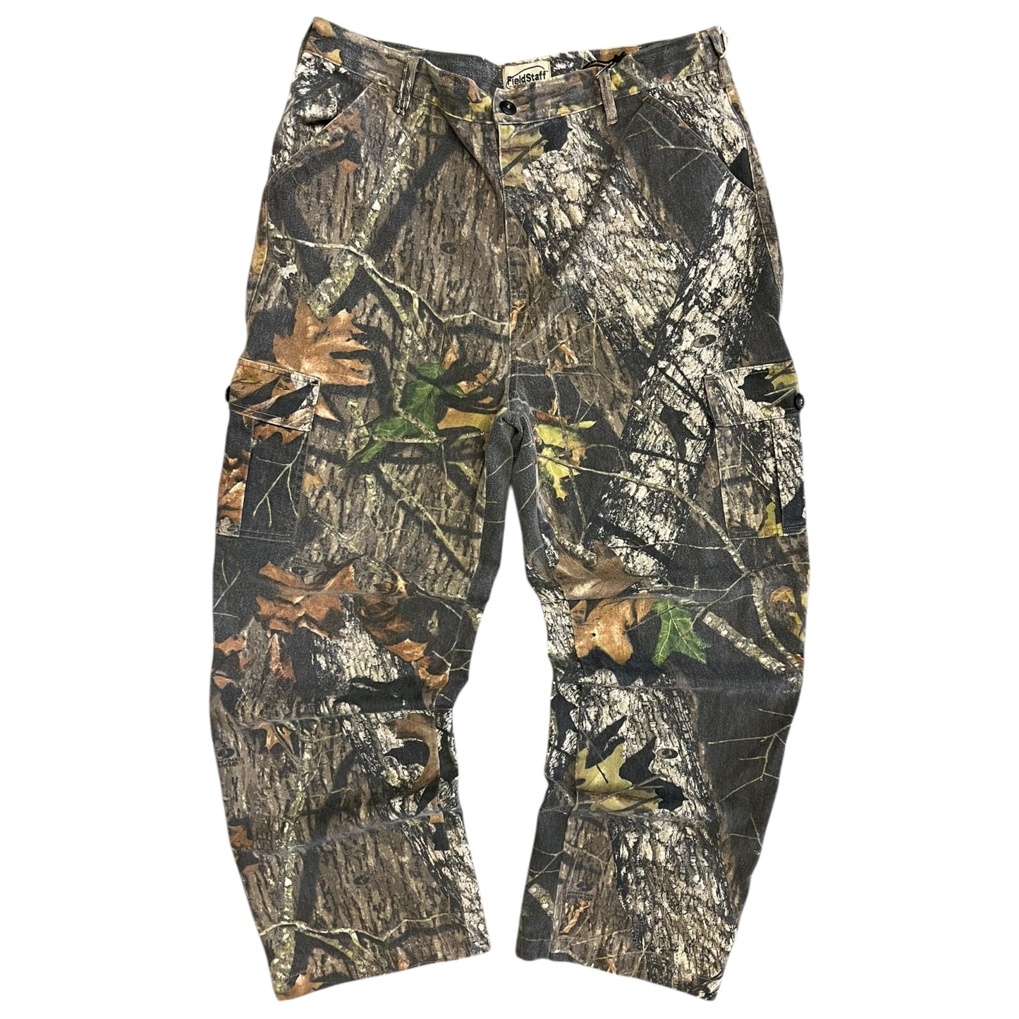 Vintage Fieldstaff Mossy Oak Cargo Camo Pants