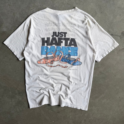 Vintage Just Hafta Dance Ballet White Tee