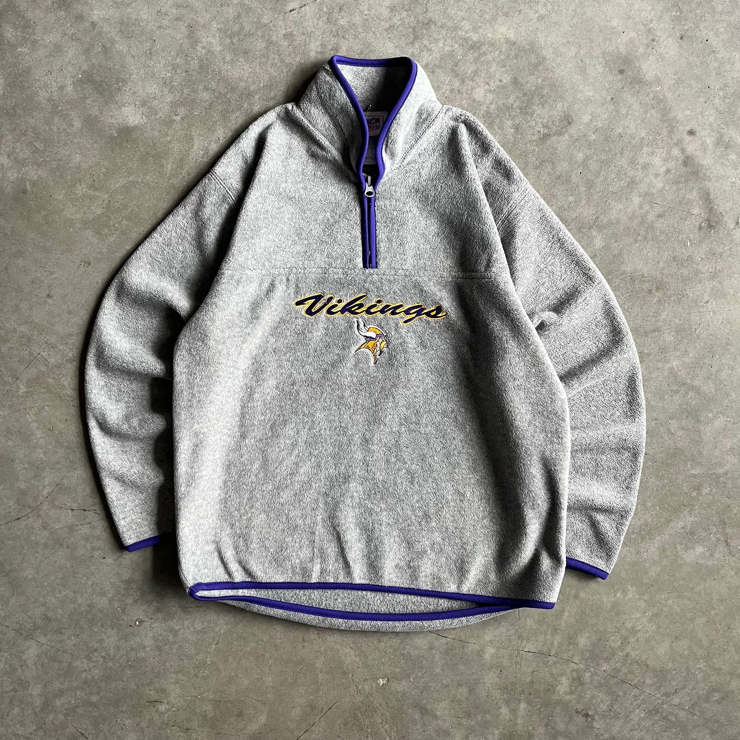 Y2K Minnesota Vikings Fleece 1/4 Zip