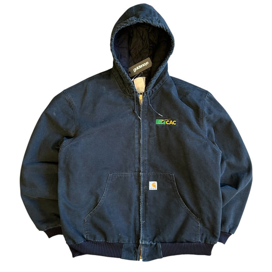 Carhartt ‘J140 BLK’ Black Embroidered Active Jacket