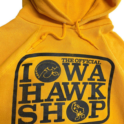 Vintage Iowa Hawkeyes Hawk Shop Raglan Cut Hoodie