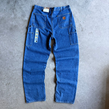 Carhartt Blue Double Knee Carpenter Jeans NWT