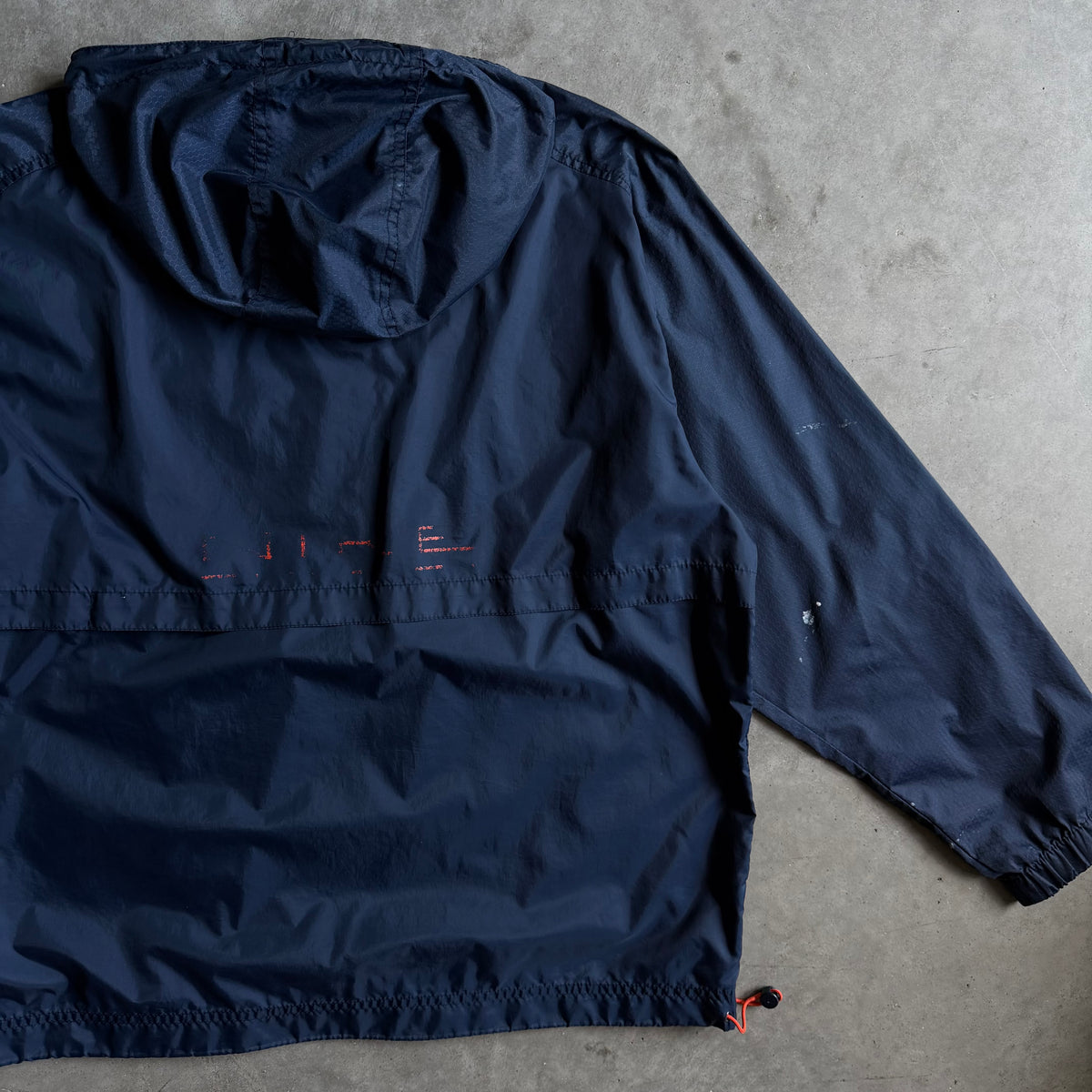 Vintage Nike Half Zip Navy Windbreaker