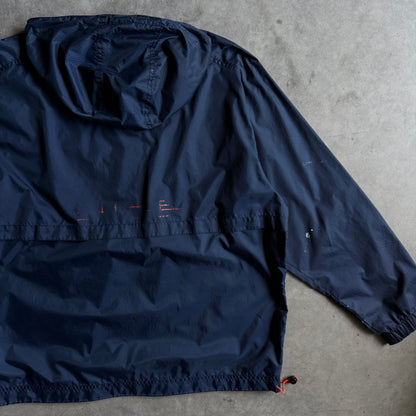 Vintage Nike Half Zip Navy Windbreaker