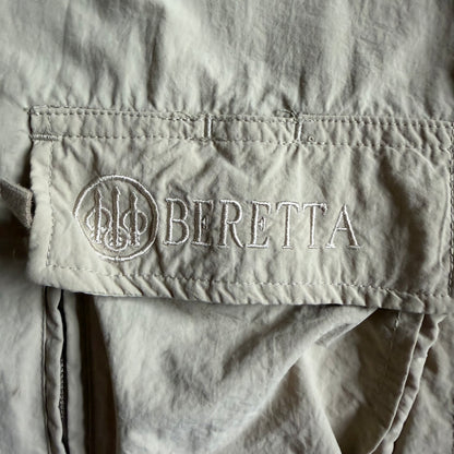Vintage Beretta Tan Windbreaker Jacket