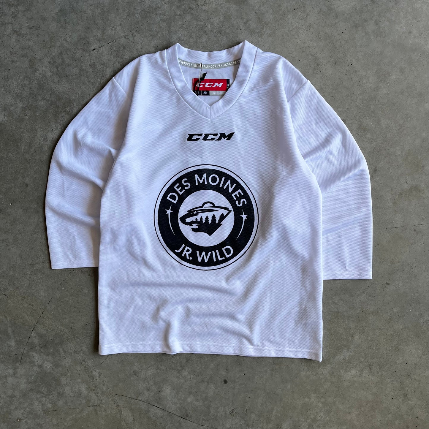 CCM Des Moines Jr. Wild Jersey