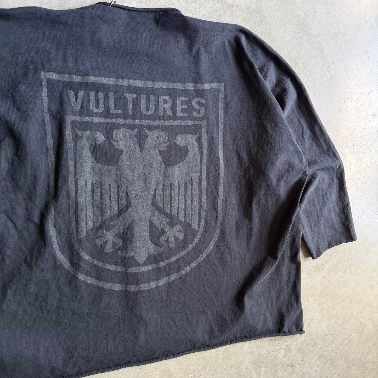 Kanye West Vultures Cut & Sew Reflective Logo Longsleeve
