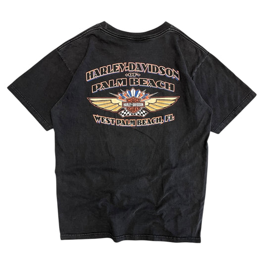 Y2K Harley Davidson Palm Beach Tee