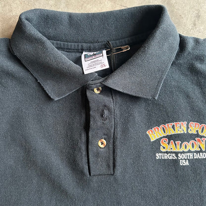 Vintage Broken Spoke Saloon Polo Tee