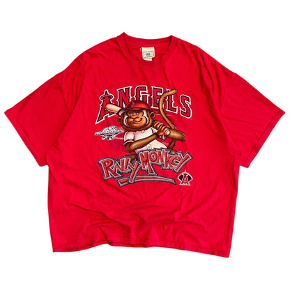Vintage 2002 World Series Angels Rally Monkey Tee