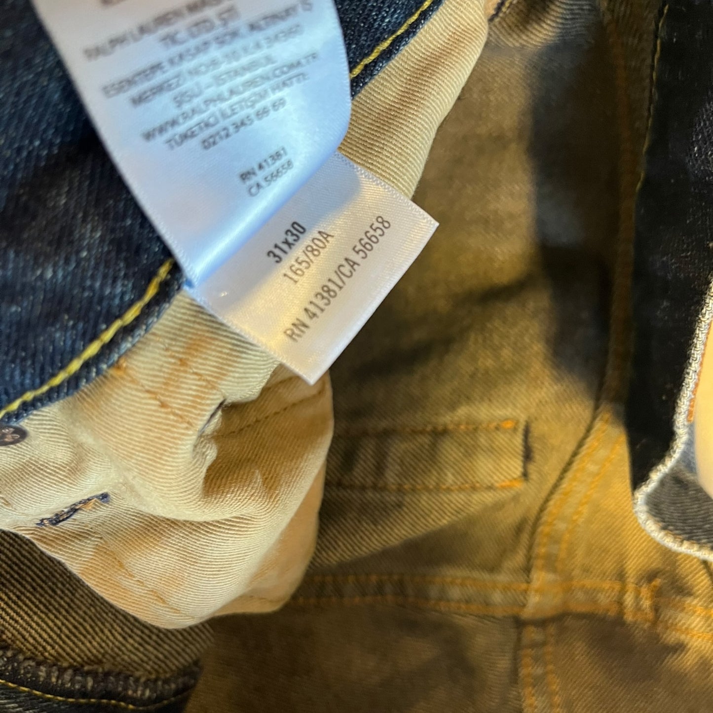 Polo Ralph Lauren Distressed Patchwork Jeans