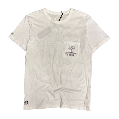 Chrome Hearts Seoul Big Emblem White Tee