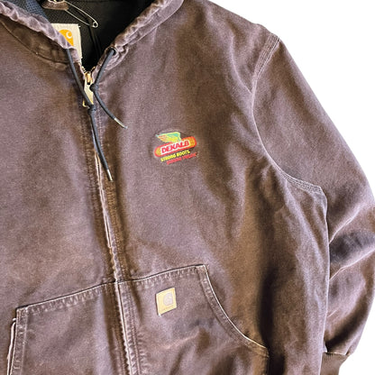 Carhartt ‘J25 DKB’ Dark Brown Thermal Lined Active Jacket