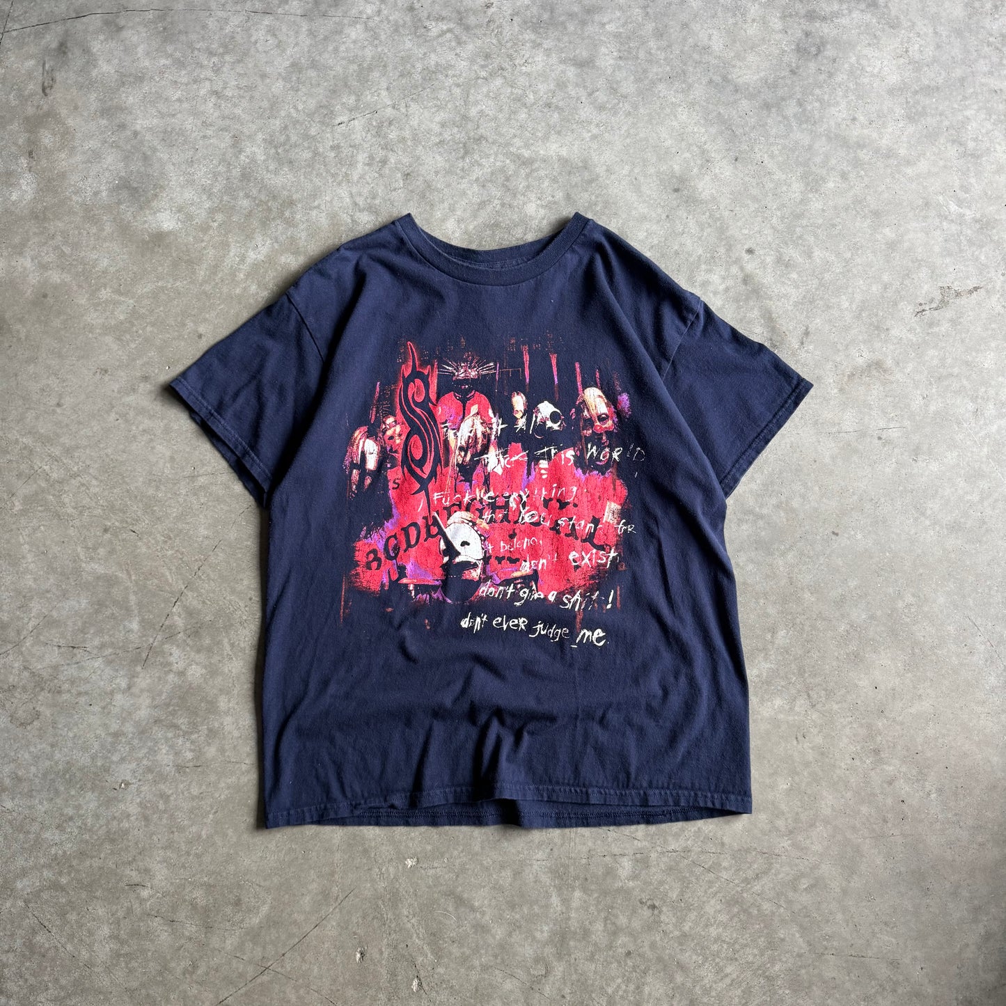 Slipknot ‘99 Navy Tour Shirt