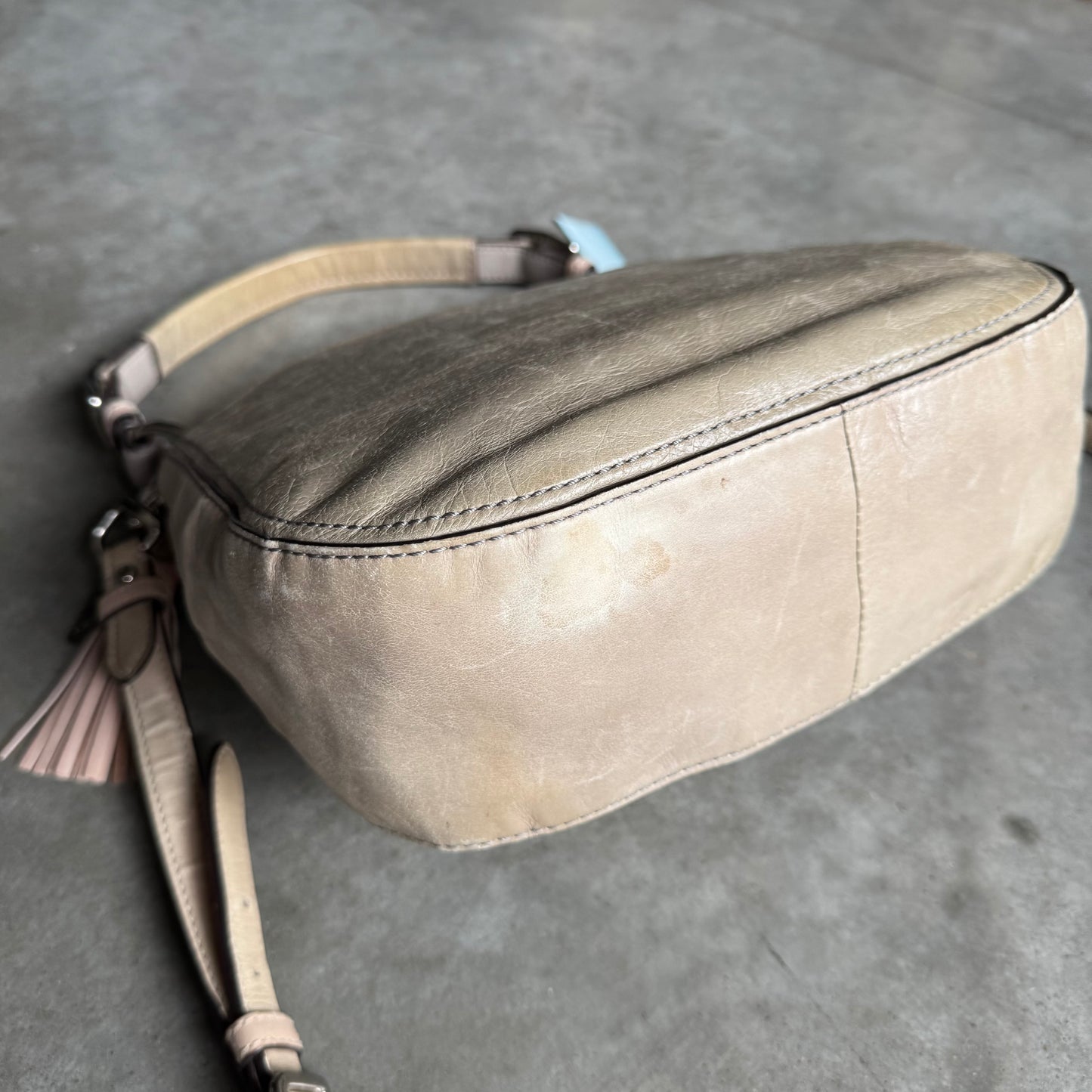 Coach 70th Anniversary Mini Willis Green/Tan Turnlock Bag