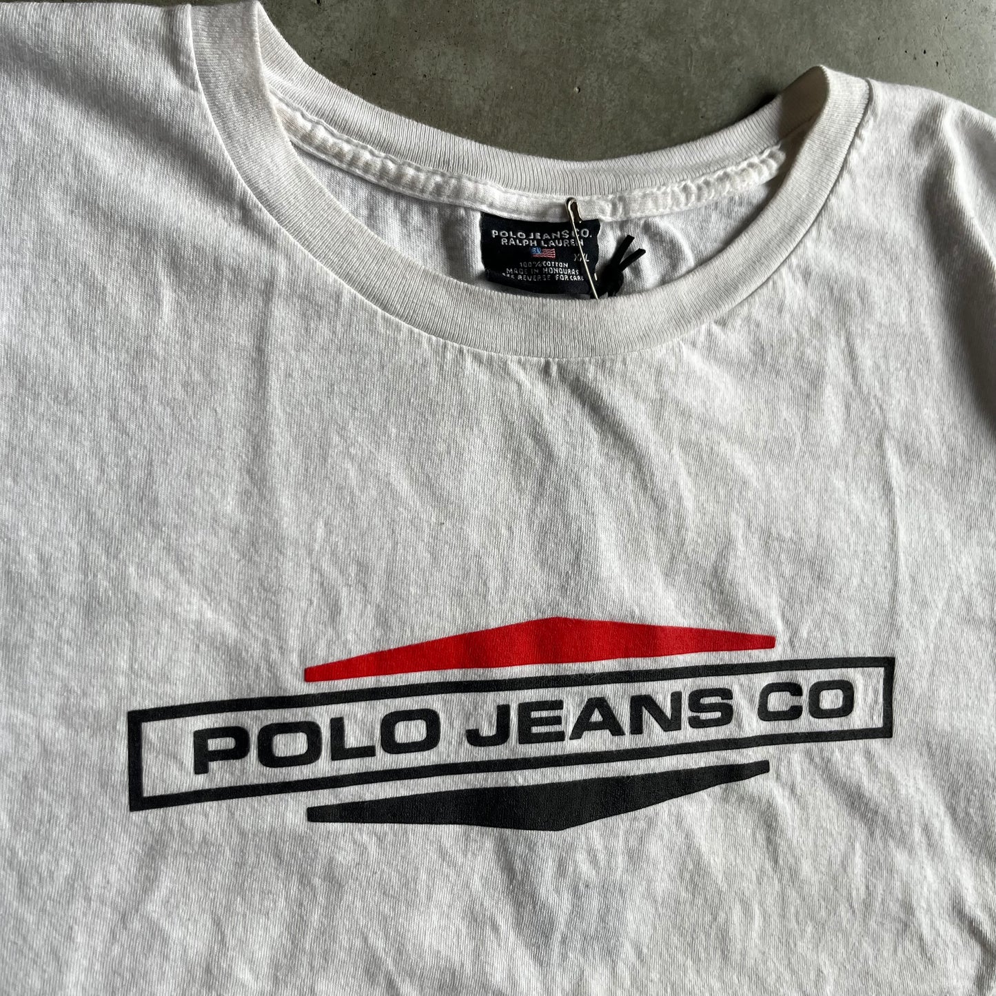 Y2K Polo Jeans Co Logo Tee