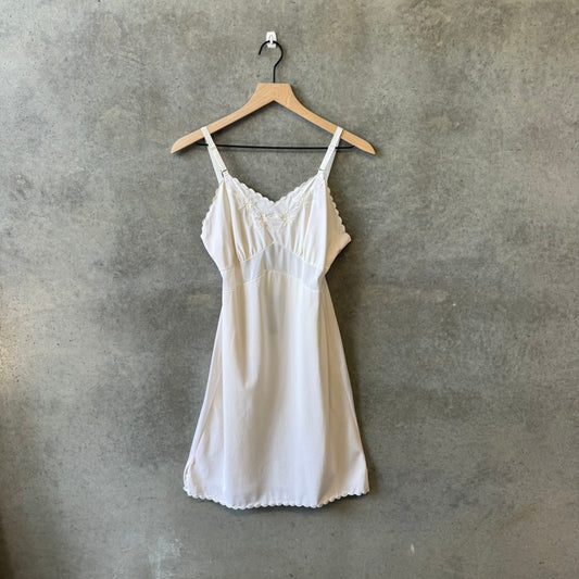 Women’s Vintage White Dainty Slip