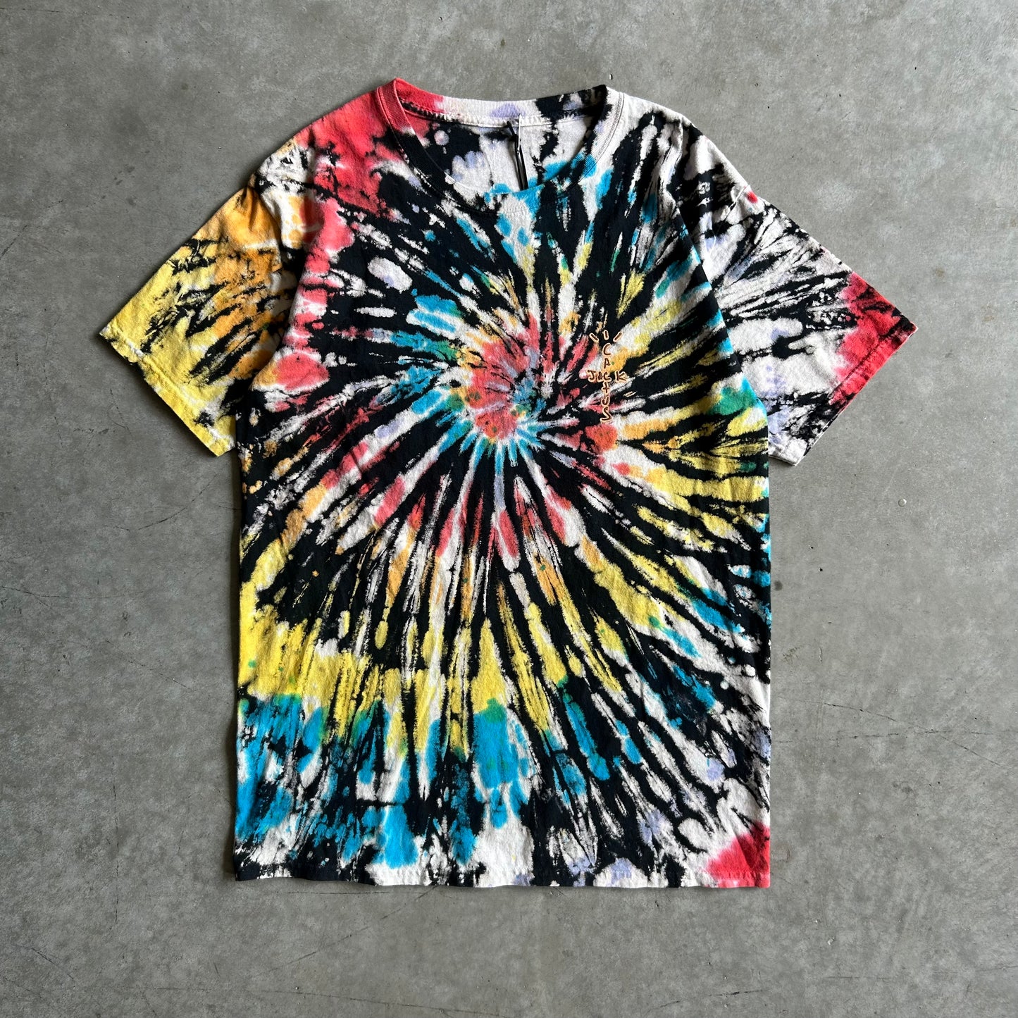 Travis Scott Cactus Jack “Highest In The Room” Tie Die Tee
