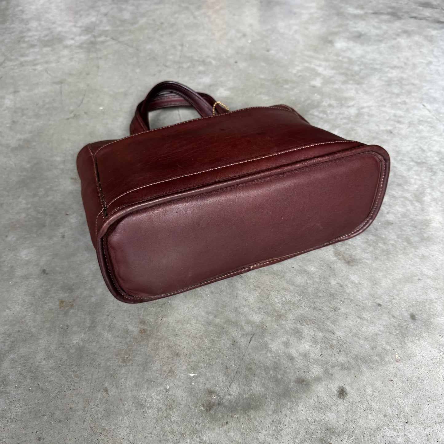 Vintage Coach Bleecker Tote Mahogany