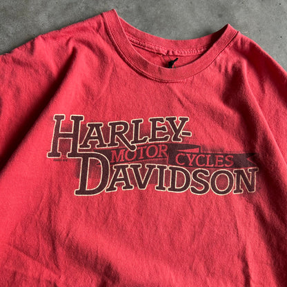 Vintage Big Barn Harley Davidson Banner Tee