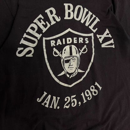 Vintage ‘81 Raiders Super Bowl XV Tee