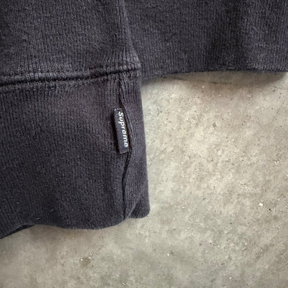 Supreme FW17 Center Piece Hoodie Black