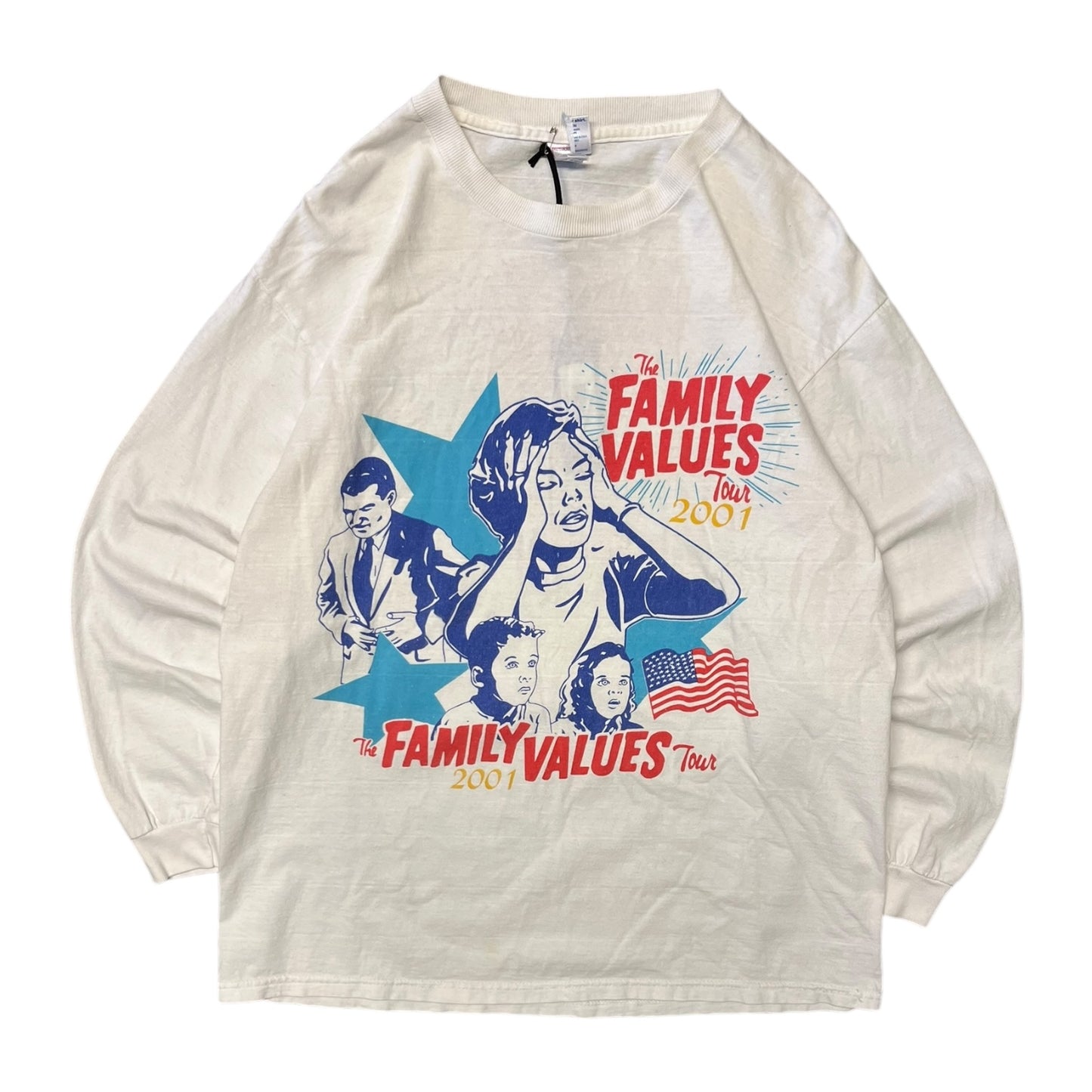 Vintage 2001 Family Values Tour L/S Tee