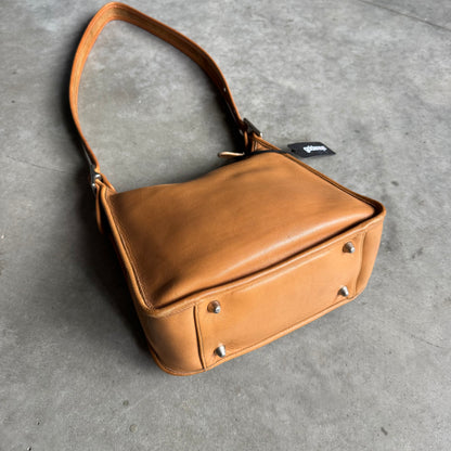 Coach 1999 Camel Legacy Zip Bag