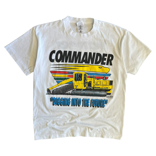 Vintage Vermeer Commander ‘Digging Into The Future’ T Shirt