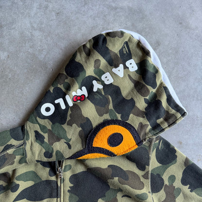 A Bathing Ape BAPE x Hello Kitty 1st Camo Full Zip Hoodie