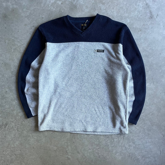 Y2K Nautica Competition Two Tone Fleece Sweatshirt