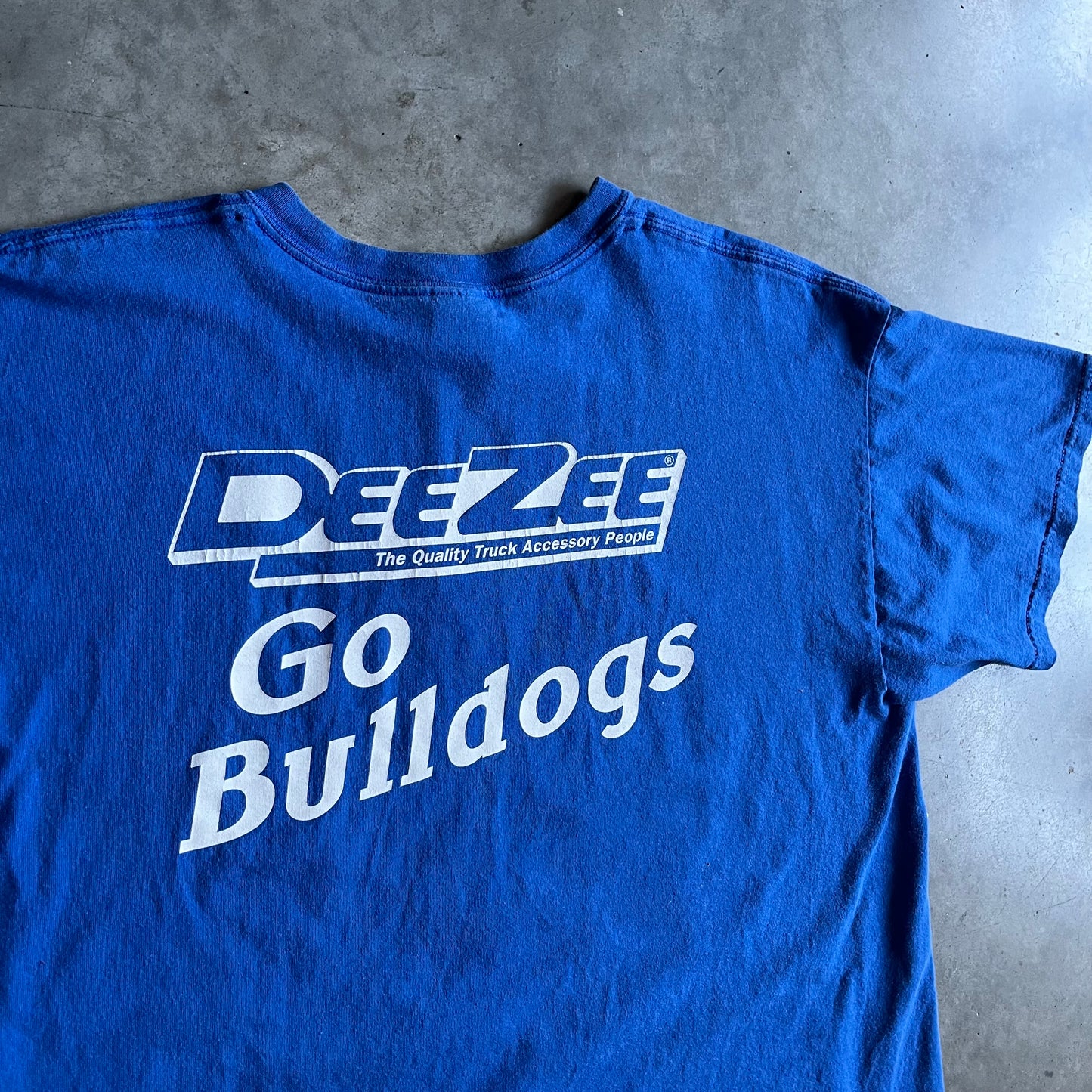 Y2K Drake Bulldogs Mascot & Logo “Go Bulldogs” Tee