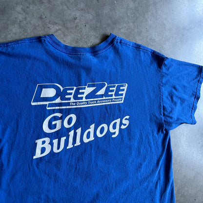 Y2K Drake Bulldogs Mascot & Logo “Go Bulldogs” Tee