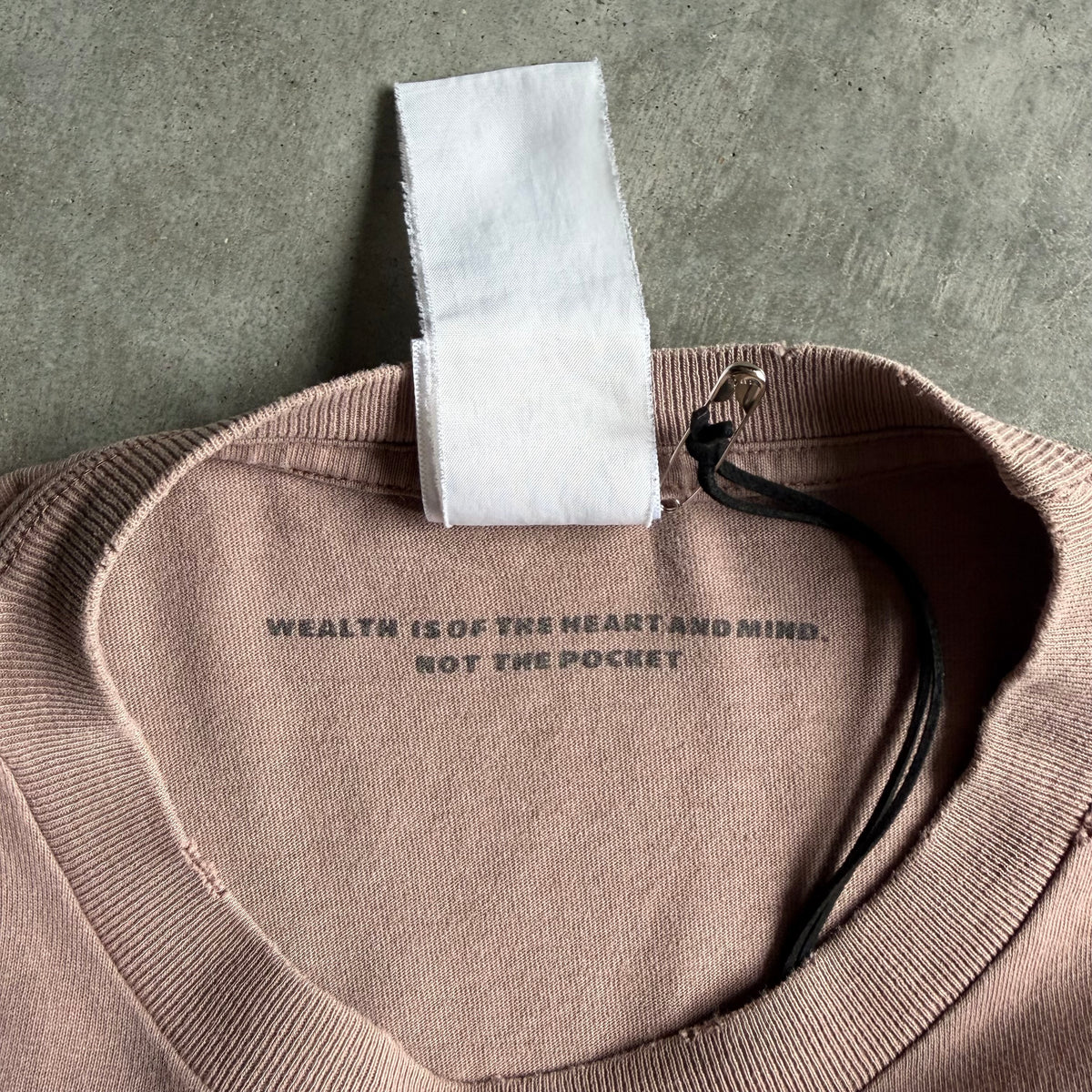Billionaire Boys Club BBC Season 0 Brown Logo Spell-Out Tee