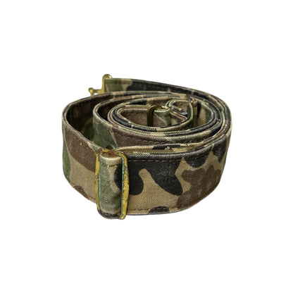 Y2K Adjustable Camo Clasp Belt