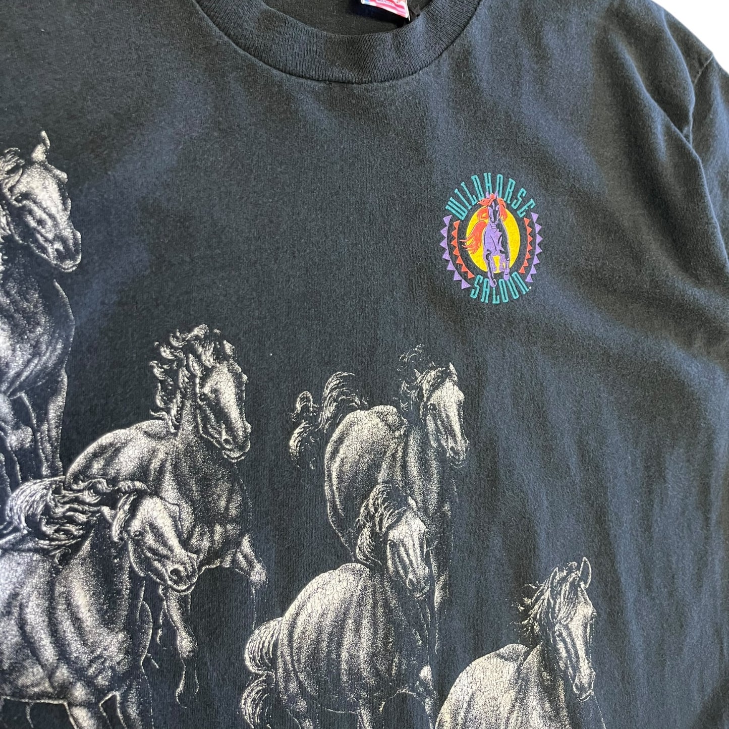 Vintage 90s Wild Horse Saloon T Shirt