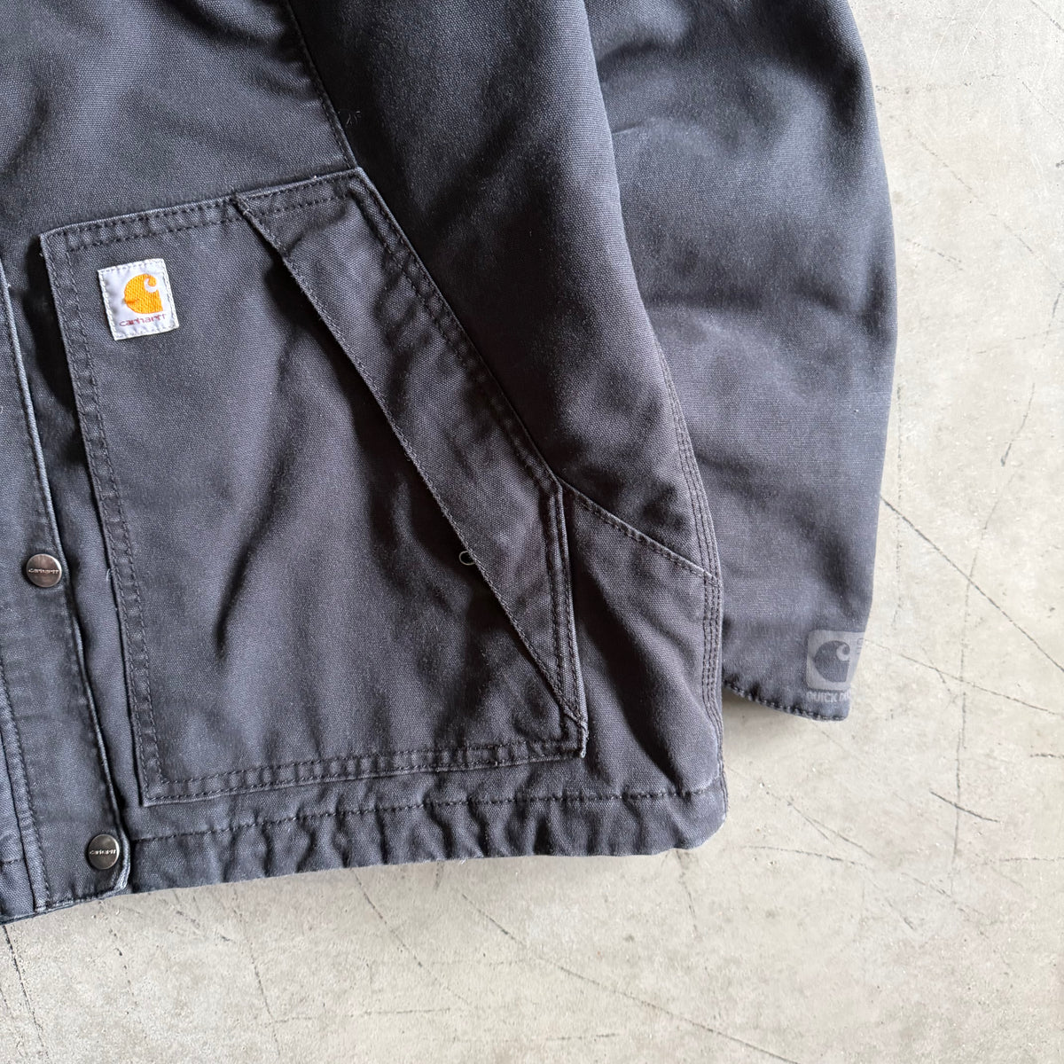 Carhartt ‘102246 001’ Black Hooded Jacket