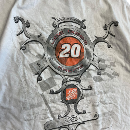 Y2K Tony Stewart Oakley Nascar White Tee
