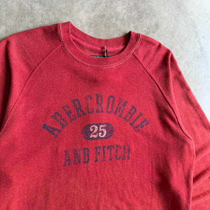 Vintage Abercrombie & Fitch Athletic #25 Raglan Sweatshirt