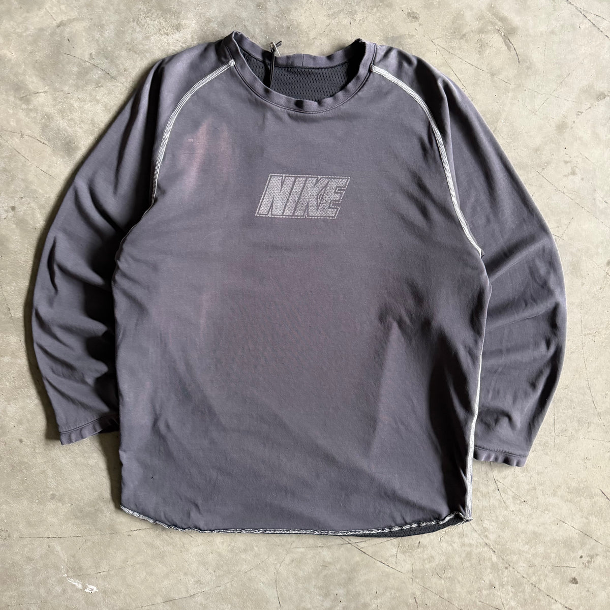 Vintage Nike Reversible Black Basketball Mesh Longsleeve