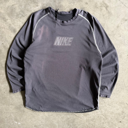 Vintage Nike Reversible Black Basketball Mesh Longsleeve