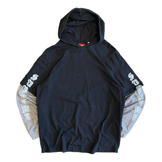 Supreme FW22 Layered Hooded Long-sleeve Shirt