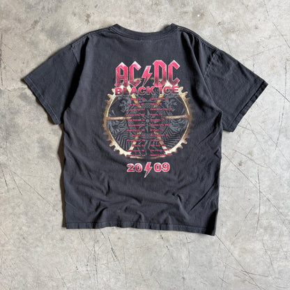 Y2K AC/DC 2009 Black Ice Tour Tee