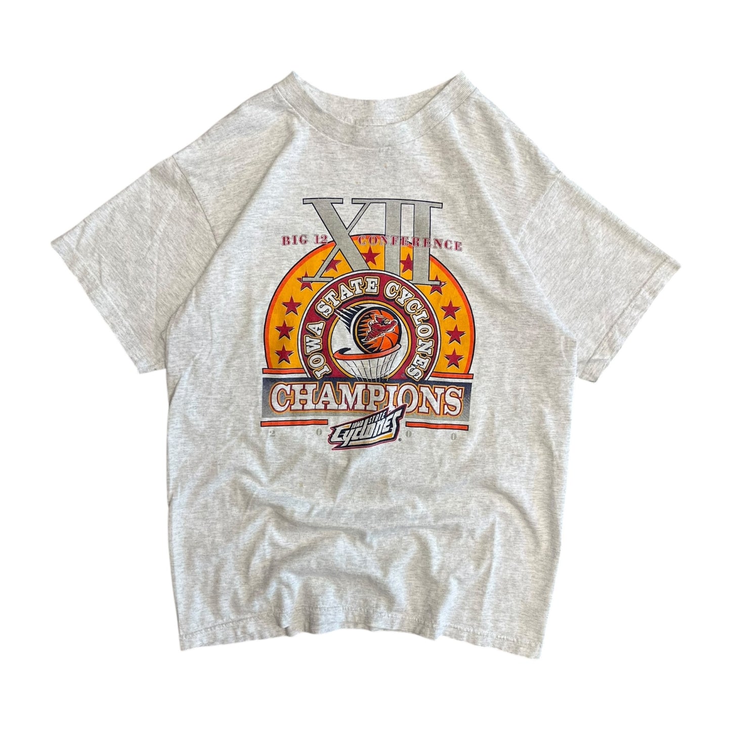 2000 Iowa State Basketball Big 12 Champions Tee